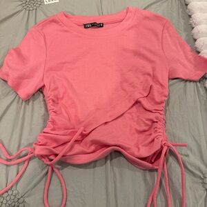 Pink Zara top, size medium